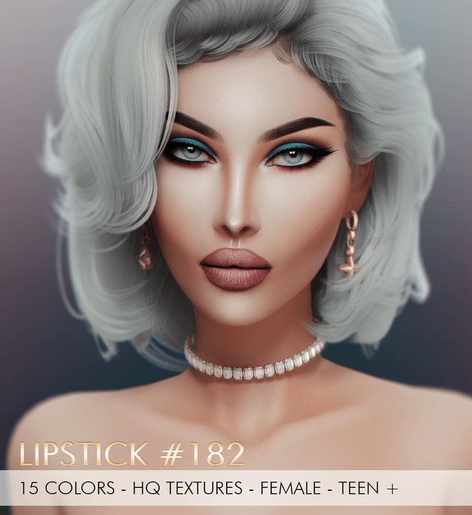 Скриншот мода Помада Lipstick №182